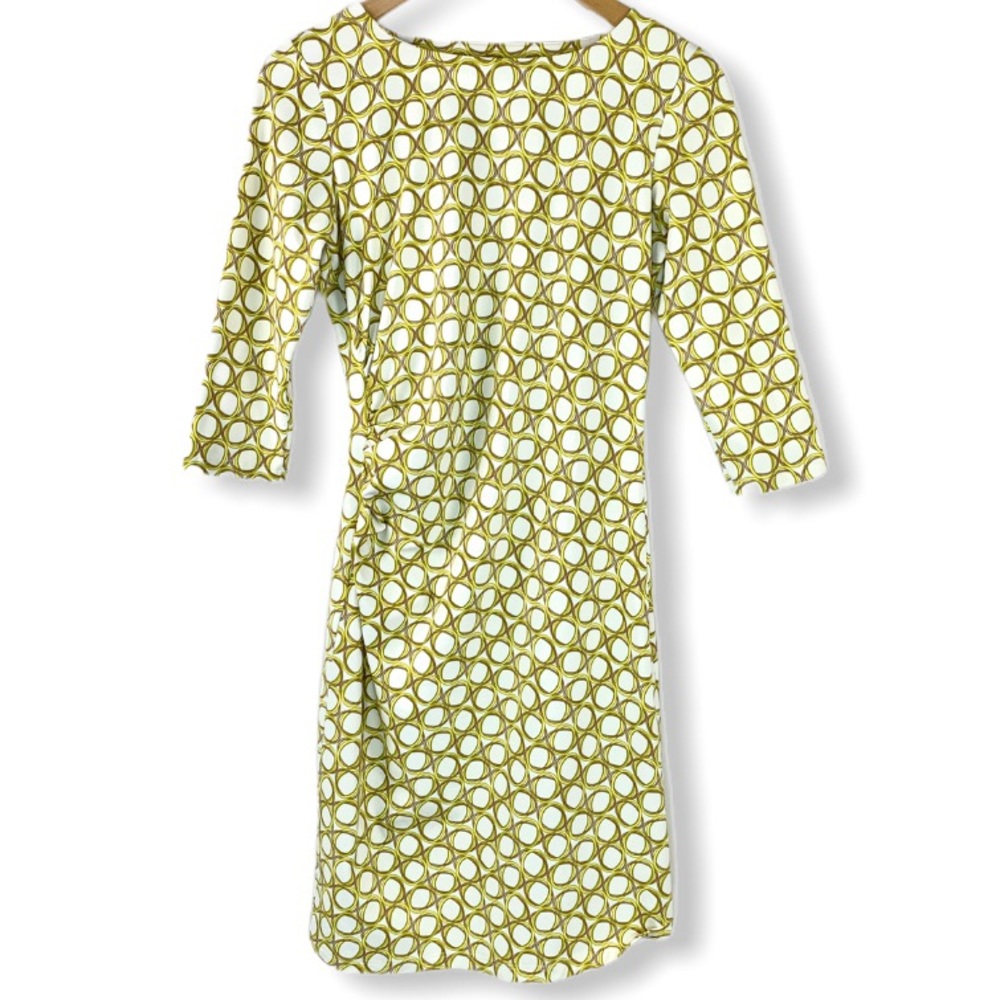 J. McLaughlin Sage Dress Catalina Gyroscope Ruched